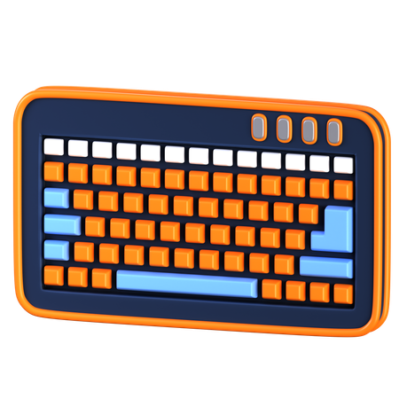 Keyboard  3D Icon