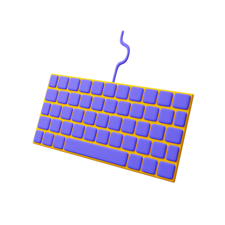 Keyboard  3D Icon