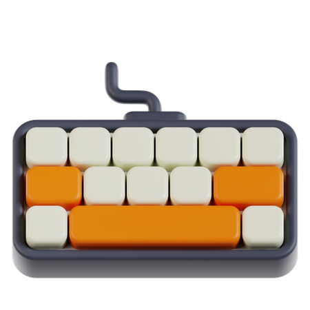 Keyboard  3D Icon