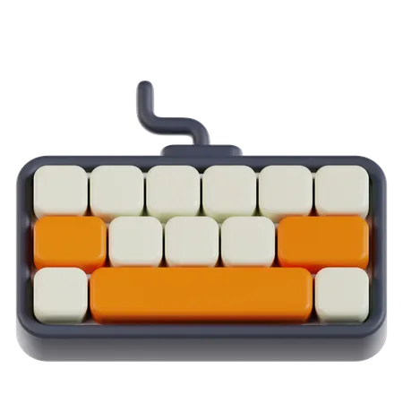 Keyboard  3D Icon