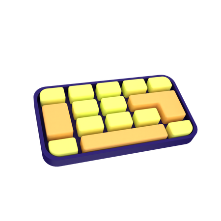 Keyboard  3D Icon