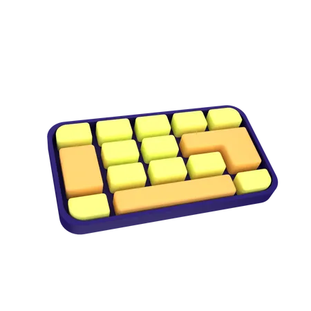 Keyboard  3D Icon