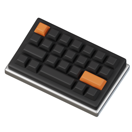 Keyboard  3D Icon