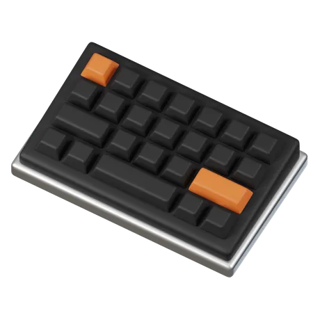 Keyboard  3D Icon