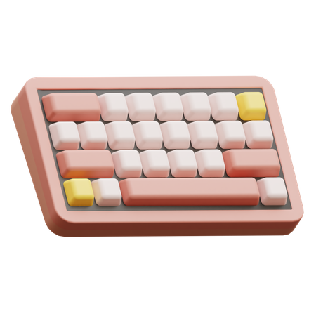 Keyboard  3D Icon