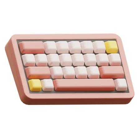 Keyboard  3D Icon