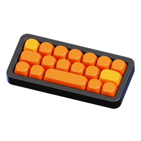 Keyboard  3D Icon