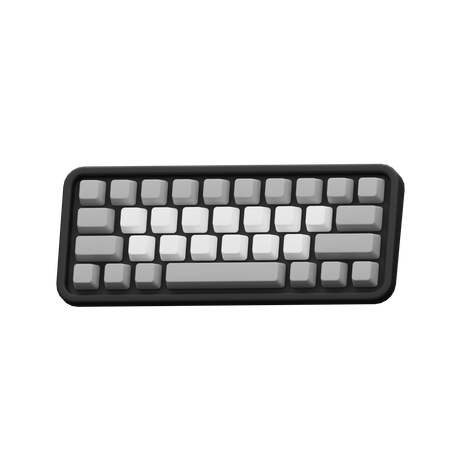 Keyboard  3D Icon