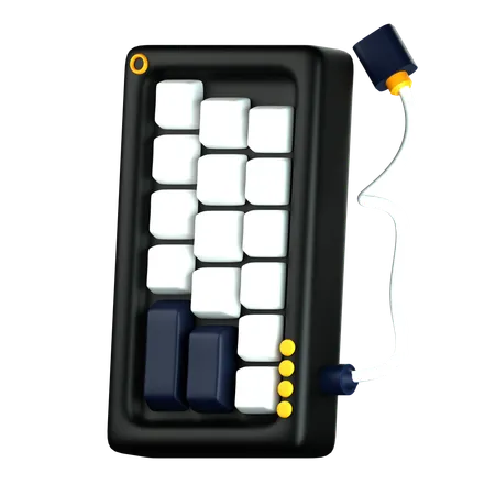 Keyboard  3D Icon