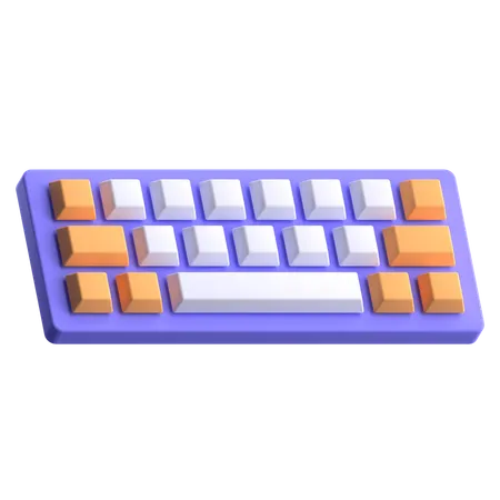 Keyboard  3D Icon