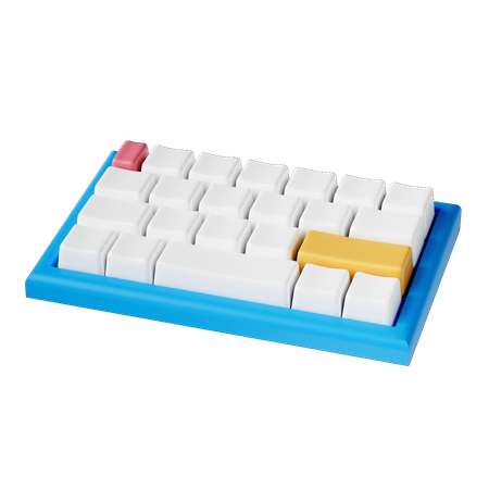 Keyboard  3D Icon