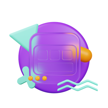 Keyboard  3D Icon