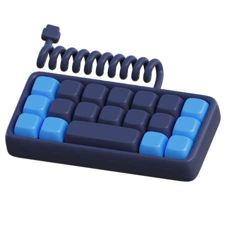 Keyboard  3D Icon