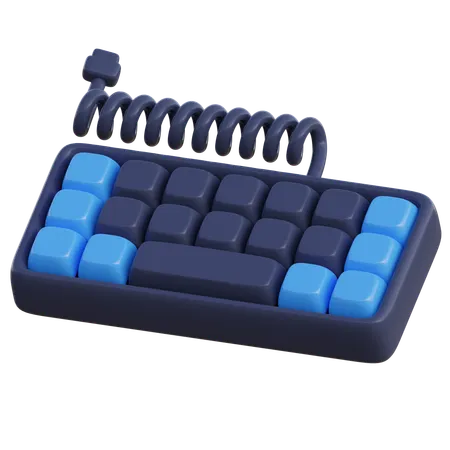 Keyboard  3D Icon