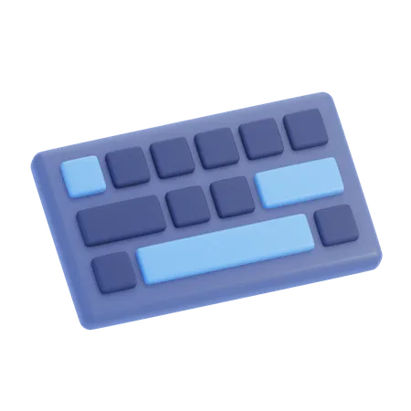 Keyboard  3D Icon