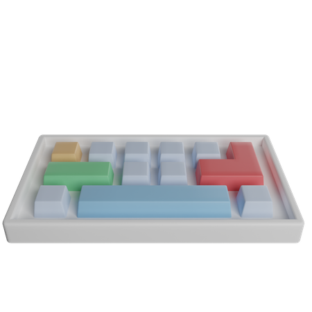 Keyboard  3D Icon