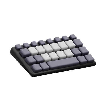 Keyboard  3D Icon
