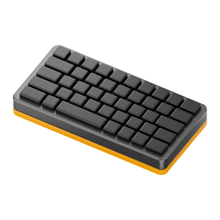 Keyboard  3D Icon