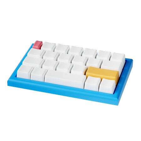 Keyboard  3D Icon