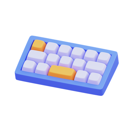 Keyboard  3D Icon