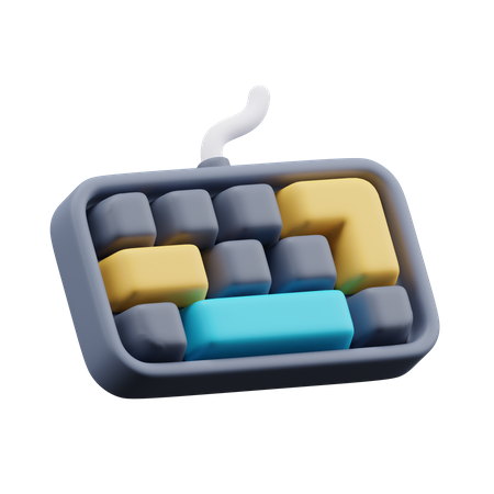 Keyboard  3D Icon