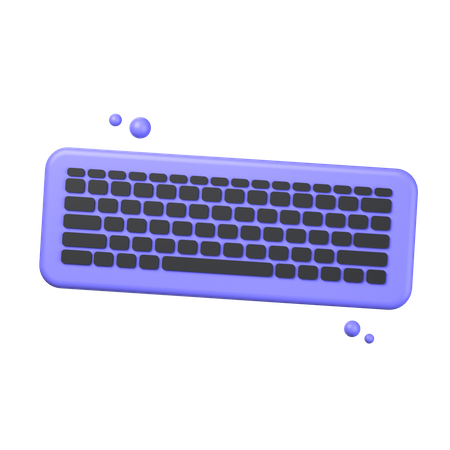 Keyboard  3D Icon