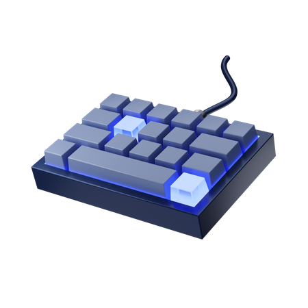Keyboard  3D Icon