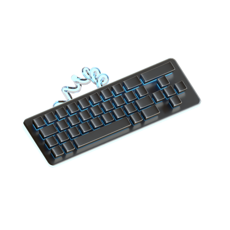 Keyboard  3D Icon