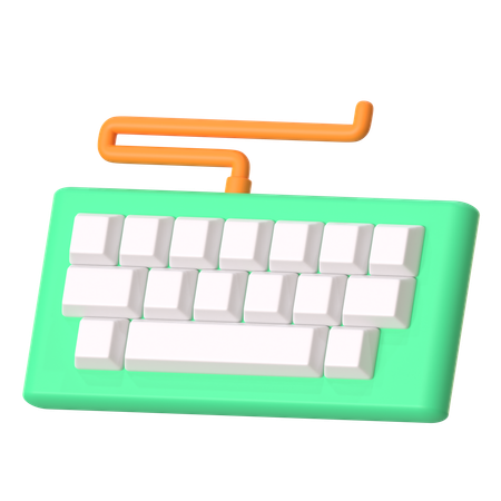 Keyboard  3D Icon