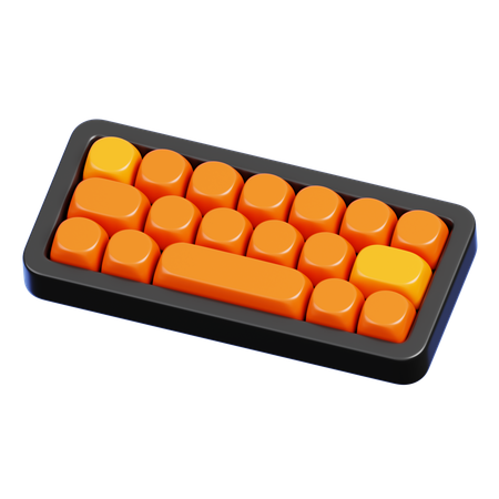 Keyboard  3D Icon