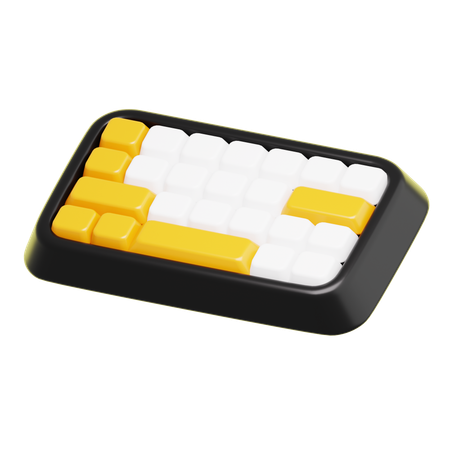 Keyboard  3D Icon