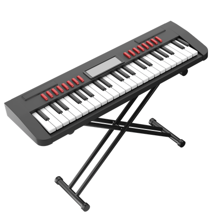 Keyboard 3D Illustration