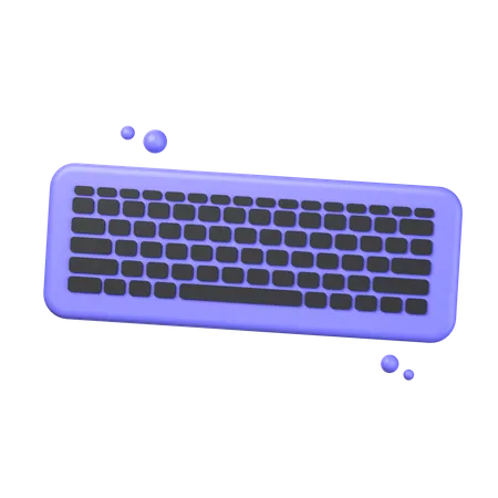 Keyboard 3 D Illustration Object 3D Icon