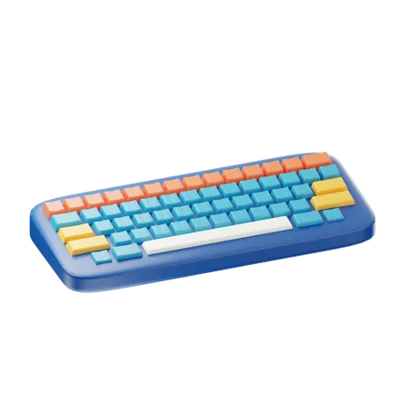 Keyboard  3D Icon