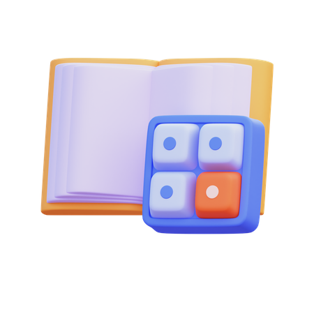 Keyboard Book  3D Icon
