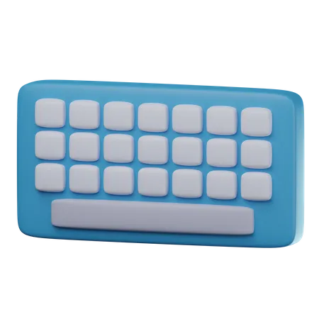 Keyboard Design  3D Icon