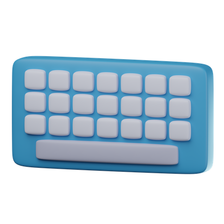 Keyboard Design  3D Icon