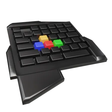 Keyboard Gaming  3D Icon