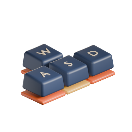 키보드 키  3D Icon