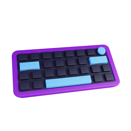 Keyboard Knob  3D Icon