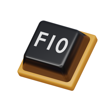 Tecla F10  3D Icon