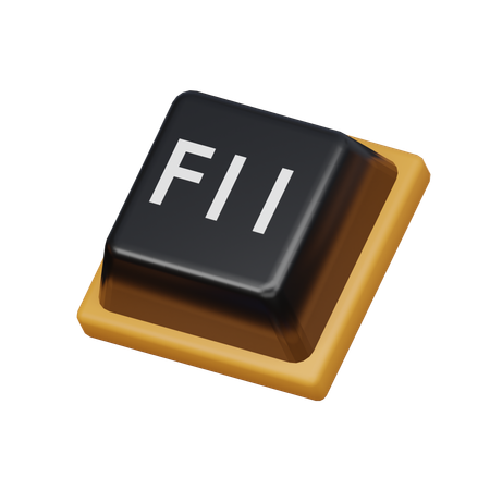 Keycap F11  3D Icon