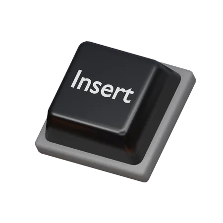 Keycap Insert 3 D Icon 3D Icon