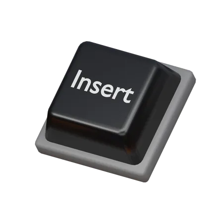 Keycap Insert  3D Icon