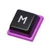 Keycap M