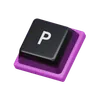 Keycap P