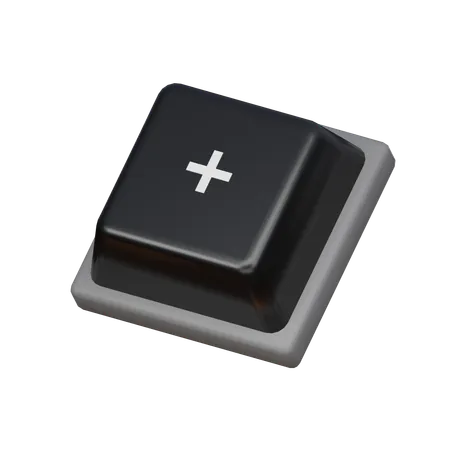 Keycap plus  3D Icon