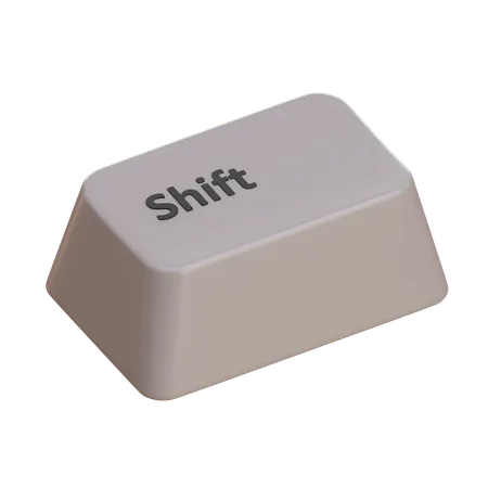 Keycaps Shift  3D Icon