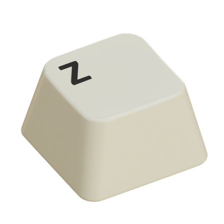 Keycaps Z  3D Icon