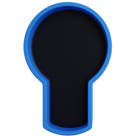 Keyhole  3D Icon